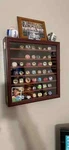 Golf Ball Display Case 49 Pcs Mahogany Wood Clubhouse Wall Cabinet Pga Door Rack. Fixed Price $79.99.