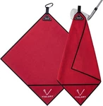 Magnetic Golf Towel - Exclusive Cleaning 18"L 18"W, Red. Fixed Price $29.99.