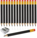 Adhere 25PCS Golf Pencils With Eraser Pre-sharpened Hexagon Woodcase .... Fixed Price $13.23.
