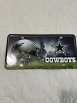 Nfl Dallas Cowboys Football Plate Engraved Vanity Auto Car Tag. Fixed Price $13.77.