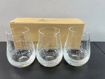 Highland Park Single Malt Scotch Whisky Viking Code Glasses Set Of 3. Fixed Price $31.99.