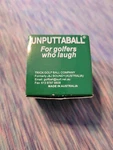 Genuine Trick Golf Unputtaball For Putting Only Gag Laughs. Fixed Price $15.40.