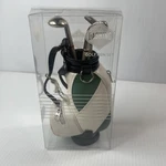 Dashing Golf Pen Set Green White Bag Black Red Blue Ink Colors. Fixed Price $9.99.