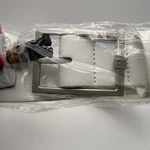 Nwt Travis Mathew Bruno Belt Mens L/xl White Leather Grey Buckle Casual Read. Fixed Price $24.90.