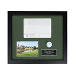 Golf Hole-in-one Shadowbox Displays Ball, Scorecard, And Photo 3 Frame Co.... Fixed Price $362.31.