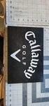 Callaway Golf Simulator Home Wall Sign Black And White 11.5" By 7.5". Fixed Price $31.45.