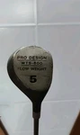 Callaway Pro Design WTS-600 #5 Golf Club Swing System Graphite Shaft Rh. Fixed Price $25.46.