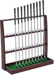 Golf Putter Stand Wooden Display Rack Club Holder Floor. Fixed Price $142.99.