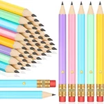 Candy Color Mini Pencils 80 Pack With Erasers Hexagonal Design For Drawing. Fixed Price $18.29.