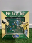 Fit To Tee Golf Game Metal Mindteaser Logic Puzzle 18-HOLE Course Vintage 2001. Fixed Price $22.49.