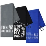 3 Pcs Fathers Day Dad Gifts For Men Funny Golf Towels Microfiber Embroidered. Fixed Price $27.99.