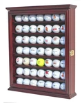 Displaygifts 49 Golf Ball Case Cabinet Wall Rack Holder Frame With 98.... Fixed Price $90.65.