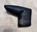 Sizemore Leather Black Blade Putter Head Cover Magnetic Closure Inside. Fixed Price $9.99.