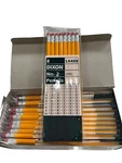 Dixon Pencils Twelve (12) -8 Pack #2 Hb Real Wood W/eraser Number Two 96 Total. Fixed Price $19.95.