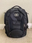 Ogio Authentic Backpack Bandit 17 Motorcycle Storage Black Used. Fixed Price $30.00.