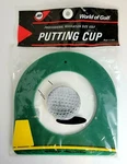 One (1) Jef Professional Regulation Size Golf Putting Cup W/flag - New & Sealed. Fixed Price $12.90.