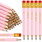 50 Pieces Baby Shower For Activities Mini Golf Half Pencils, Presharp.... Fixed Price $13.08.