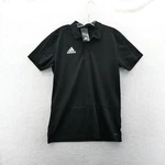 Adidas Golf Polo Shirt Mens Medium Black Knit Short Sleeve Collared Athletic New. Fixed Price $26.59.