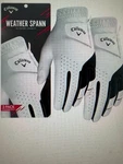 Callaway Golf Gloves Mens Xl Weather Spann New Nwt. Fixed Price $9.99.