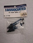 Team Associated 18T Rear Shock Kit No. 21183. Fixed Price $15.00.