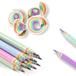 Ecotree Eco-friendly Wood & Plastic Free Rainbow Recycled Paper #2 Hb Pencils. Fixed Price $18.21.