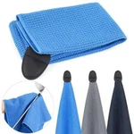 Magnetic Golf Towel, Sticks Club Cart, Gift For Dad, Size 23.6*15.7IN. Fixed Price $9.76.