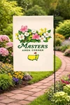 Masters Amen Corner Garden Flag Azalea Flower Golf Decor Outdoor Yard Banner Aug. Fixed Price $16.98.