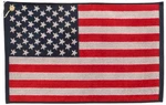Jp Lann Golf Usa Flag Towel - Jacquard Style, Red/white/blue, 16" X 24". Fixed Price $37.75.