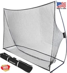 Gosports Golf Practice Hitting Net 10X7 Ft Black Portable Indoor Outdoor. Fixed Price $151.99.