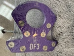 Lab Golf DF3 Putter Tpt Shaft 36 Length 72 Lie Purple Right Hand, Masters Hc. Fixed Price $899.00.
