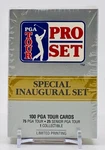 1990 Pga Golf Tour Pro Set Special Inaugural Hobby Sealed - 100 Cards. Fixed Price $15.00.