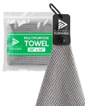 Playing It Forward Magnetic Multi Sport Microfiber Towel 16" X 20", Gray. Fixed Price $24.18.