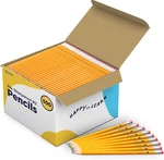 #2 Pencils Bulk 500 Pack Pre-sharpened Wood-cased Yellow. Fixed Price $63.99.