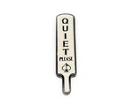 New Pins & Aces Quiet Please Golf Ball Marker. Fixed Price $15.95.