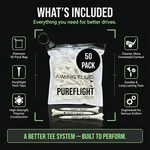 Don Suck Golf Tees Pureflight 4-PRONG Design (50-PACK). Fixed Price $10.49.