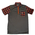 Tattoo Golf Performance Polo Shirt Large Gray Plaid "the Clubhouse Collection". Fixed Price $14.99.