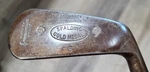 Antique Vintage Spalding Gold Medal Ball Face Hickory Wood Shaft Golf Club Mashy. Fixed Price $49.00.