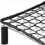 Morelux 10X10FT Golf Impact High-density 3/4" Black Netting 3.0MM. Fixed Price $83.32.