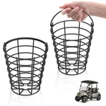 Metal Range Golf Basket With Handle Holds 45 Standard Balls 2 Pcs. Fixed Price $40.81.