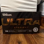 Wilson Ultra Straight Golf Balls 15 Pack White Long Distance. Fixed Price $15.25.
