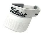 New Titleist Men's PRO-V1 "fj" Tour Performance Golf Visor-white/charcoal. Fixed Price $53.89.