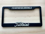 Golf License Plate Frame Titleist, Callaway, Taylormade, PRO-V1, Nxt Mizuno. Fixed Price $19.99.