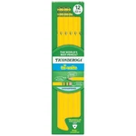 Ticonderoga Tri-write Wood-cased Pencils, 2HB Soft, Yellow, 12 Count. Fixed Price $7.67.