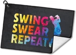Swing Swear Repeat Polyester And Cotton Blend Printed 23.6X15.7 In, Black 4. Fixed Price $22.99.
