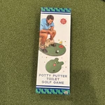 Toilet Golf Potty Putter Club - New Fun Gift Mini Sport Toy. Fixed Price $9.99.