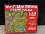 New !! Buffalo Games World's Most Difficult Puzzle "golf Edition" 592 Pieces. Fixed Price $24.99.