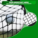 Fahkns Golf Practice Net 10 X 7FT Heavy Duty - Black/red. Fixed Price $82.49.