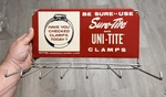Sure Tite Hose Clamp Rack & Sign Original Wittek. Good Shape, Pre-zip Code. Fixed Price $399.99.
