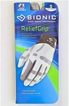 Bionic Leather Golfing Glove (small, Right-handed) With Relief Grip, White/gray. Fixed Price $19.95.