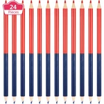 Zhanmai Pieces And Blue Colored Pencils 1 Count (pack Of 24),. Fixed Price $10.77.